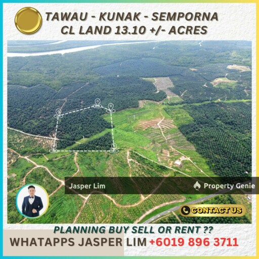13.10 Acre Tawau Semporna Agriculture Land