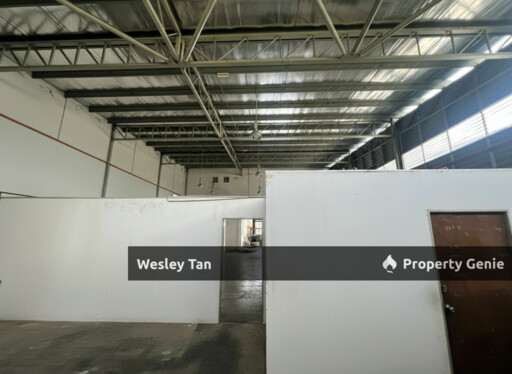 Krubong Industry Area 1.5 Semi D 8,400sf Covered Factory 60 x 140 Rent