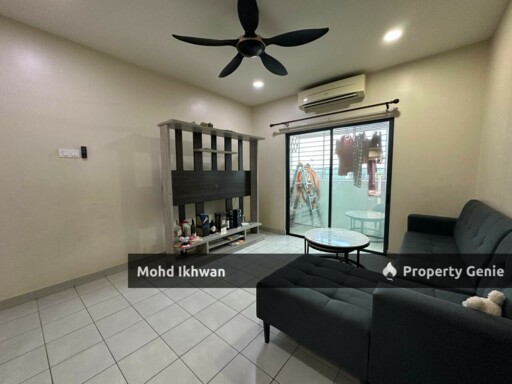 Seruling Apartment with 3 Aircond