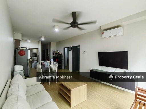 FREEHOLD, PARTIALLY FURNISHED & 1 PARKING -: PURI AIYU CONDOMINIUM , SEKSYEN 22, SHAH ALAM