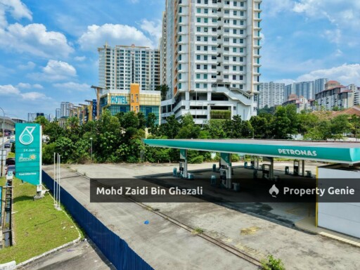 Below market prime petrol station