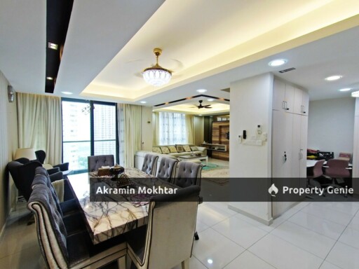 Fully Renovated, Fully Furnished & 2 Parking | Infiniti 3 Residences, Wangsa Maju
