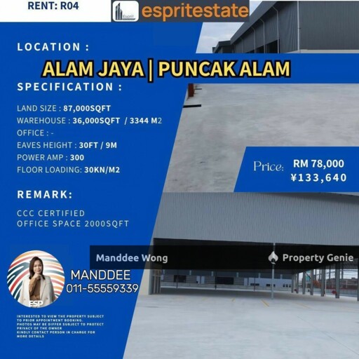 WTR/Alam Jaya/36,000/78,000