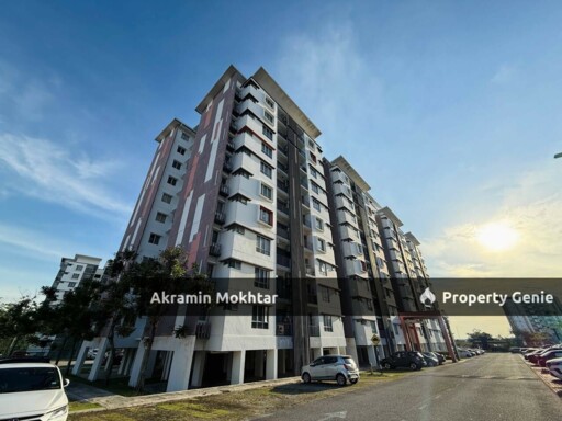 Freehold, Renovated & 2 Parking | Apartment Seri Kasturi Setia Alam [Partly Furnished]  Details: