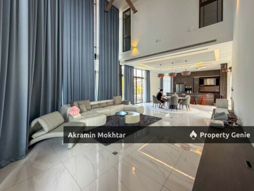 Corner Lot, Modern Design & Fully Furnished |  3 Storey Bungalow at Perdana Heights U10, Shah Alam
