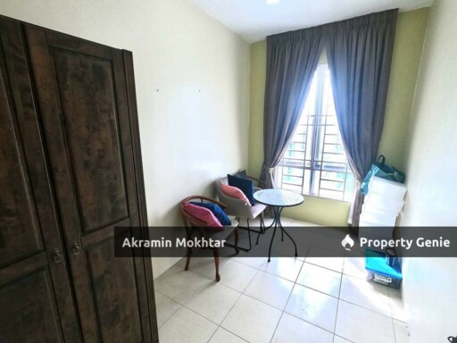 Corner Unit, Renovated, Partially Furnished & 1 Parking | Platinum Lake PV12 Condominium, Danau Kota Setapak, KL .