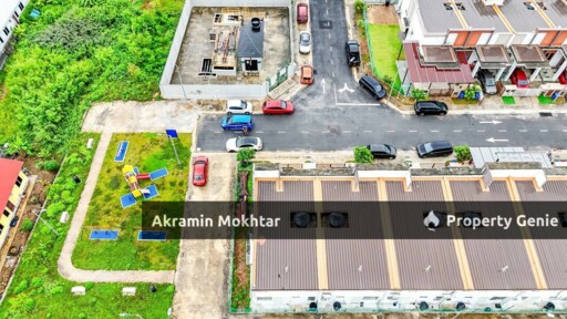 END LOT Double Storey Terrace Taman Seri Pagi, Seksyen 29 Kampung Lombong Shah Alam