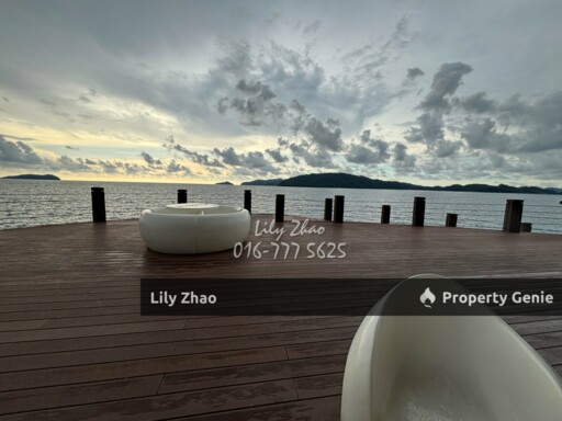 Coral Bay Resort Condo for Rent, Sea View, 1,783 sq ft Fully Furnished, Brand New, Kota Kinabalu City Centre