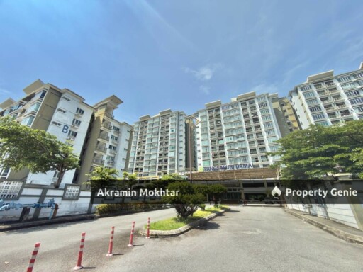 Renovated & 2 Parking | Pangsapuri Damai Seksyen 25, Shah Alam Selangor