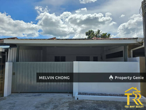 Single Storey Terrace Intermediate House At Kubah Ria For Sale