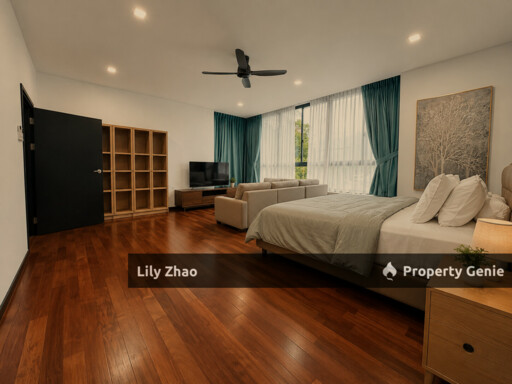 3-Storey Semi-Detached Luxury House for Rent, 4Bed 5Bath, Exclusive Unit, Gated & Guarded, Likas, Kota Kinabalu.