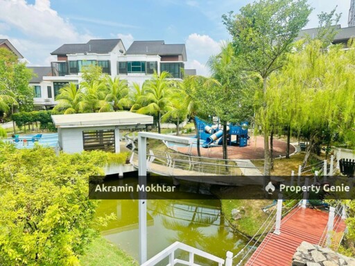 Freehold, Facing Open & Partially Furnished | 2 Storey SemiD Beethoven, Symphony Hills Cyberjay
