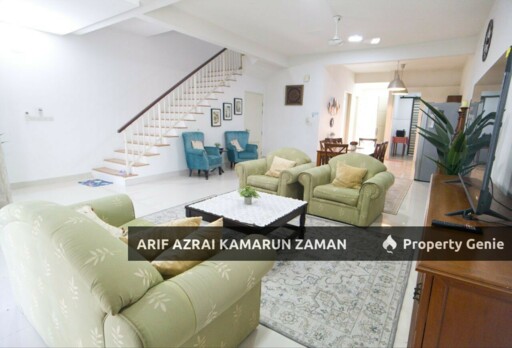 [Fully Furnished] Double Storey Terrace Pine Valley, Presint 12 Putrajaya  | 4R4B | Facing Wetlands & Playground