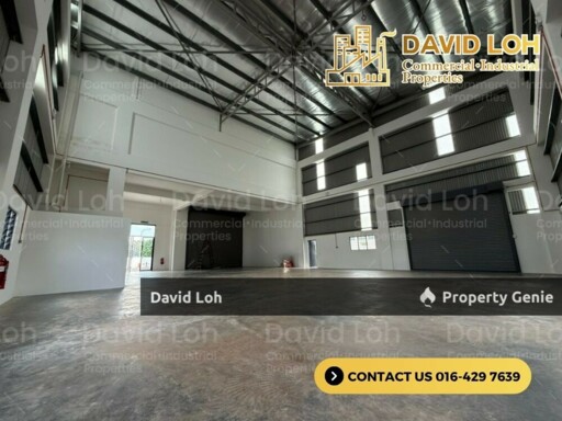 Bukit Minyak Brand New Corner Unit 1.5 Storey Light Industrial Detached Factory