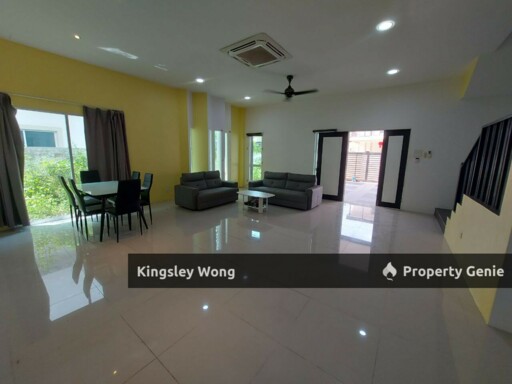 Tasek Square Freehold Three Storey Semi-D Move In Condition Tight Gated Guarded Area Near Mall Mart Shoplots
