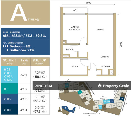 Agile Bukit Bintang {Save RM 326,000} 5 mins Drive to Tun Razak Exchange (TRX) & MRT