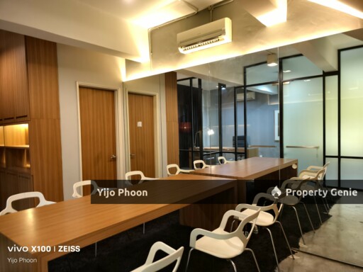 Furnished 1st floor Office Space at Desa Aman Puri for Rent , convenient location