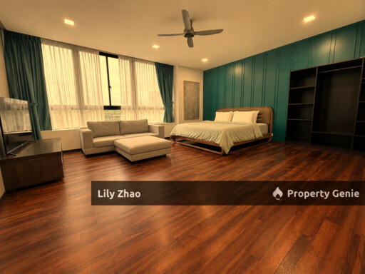 3-Storey Semi-Detached Luxury House for Rent, 4Bed 5Bath, Exclusive Unit, Gated & Guarded, Likas, Kota Kinabalu.