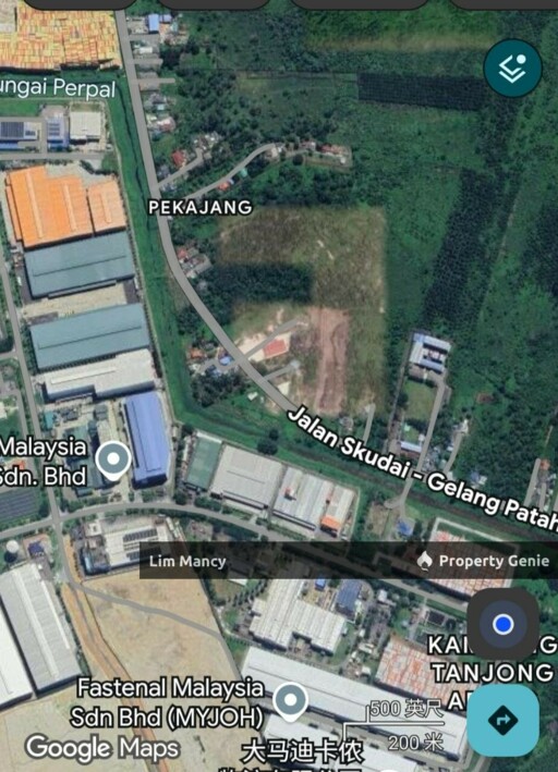 Tanjung Pelepas Medium Industrial Land For Rent / Sale
