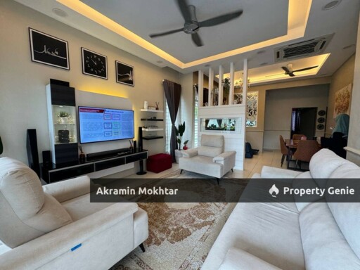 RENOVATED & PARTIALLY FURNISHED | Single Storey Semi-detached @ Taman Bentara, Telok Panglima Garang