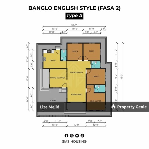 English Style Banglo