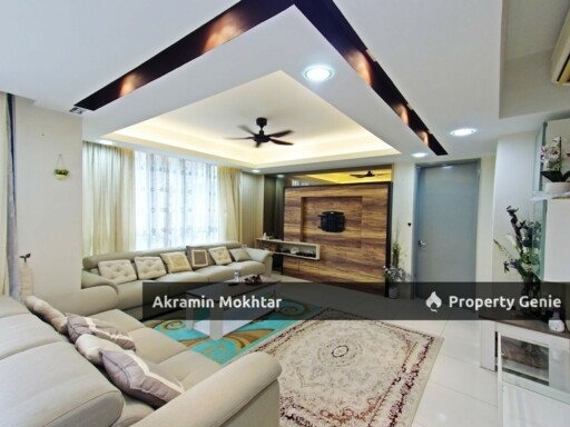 Fully Renovated, Fully Furnished & 2 Parking | Infiniti 3 Residences, Wangsa Maju