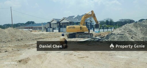 New 1-Storey Terrace House Batu Gajah Under Construction