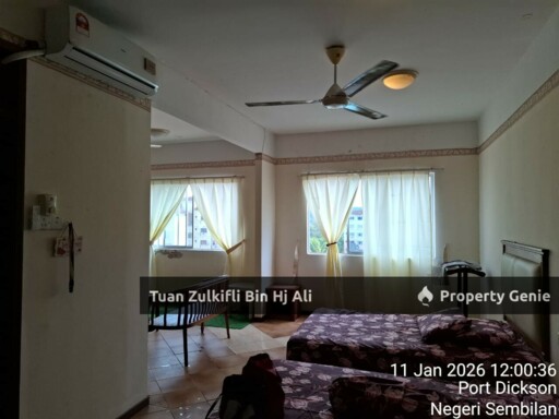 PD TIARA BAY STUDIO APARTMENT, PORT DICKSON, NEGERI SEMBILAN FOR SALE