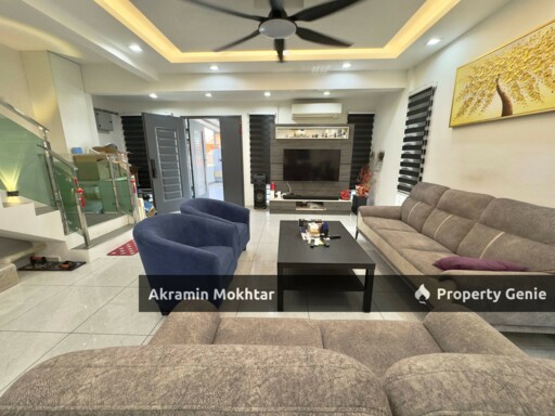 FULLY RENOVATED & FULLY FURNISHED | 2-STOREY TERRACE END LOT TAMAN PUCHONG UTAMA, PUCHONG