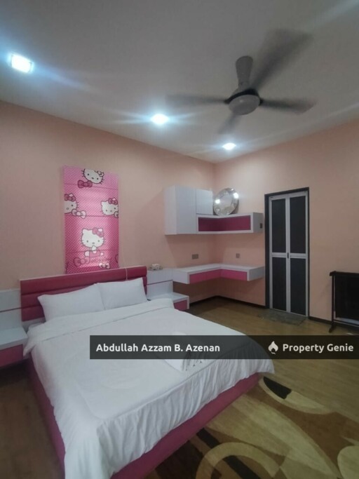 DOUBLE STORY CORNER LOT ! FULLY FURNISHED