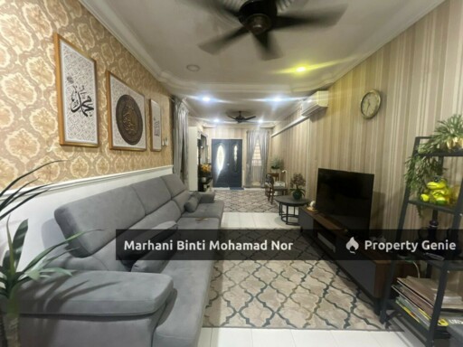 Partial Furnish • Rumah Teres 1 Tingkat • Bukit Naga