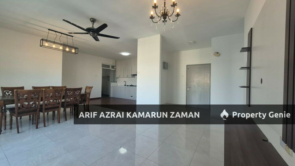 [Partially Furnished] Dwiputra Residence, Presint 15 Putrajaya | 3+1R3B | RM2,600/month