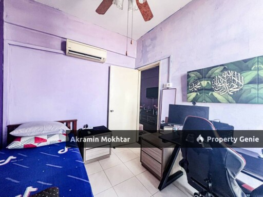 Freehold, Renovated & 1 Covered Parking | Nilam Puri Condominium Bandar Bukit Puchong 2, Puchong
