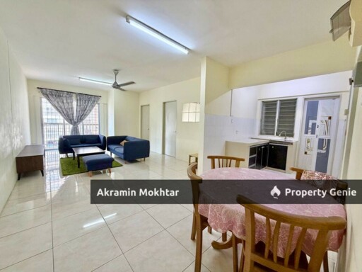 Renovated & 1 Covered Parking | Lakeview Apartment, Taman Jasa Perwira, Batu Caves