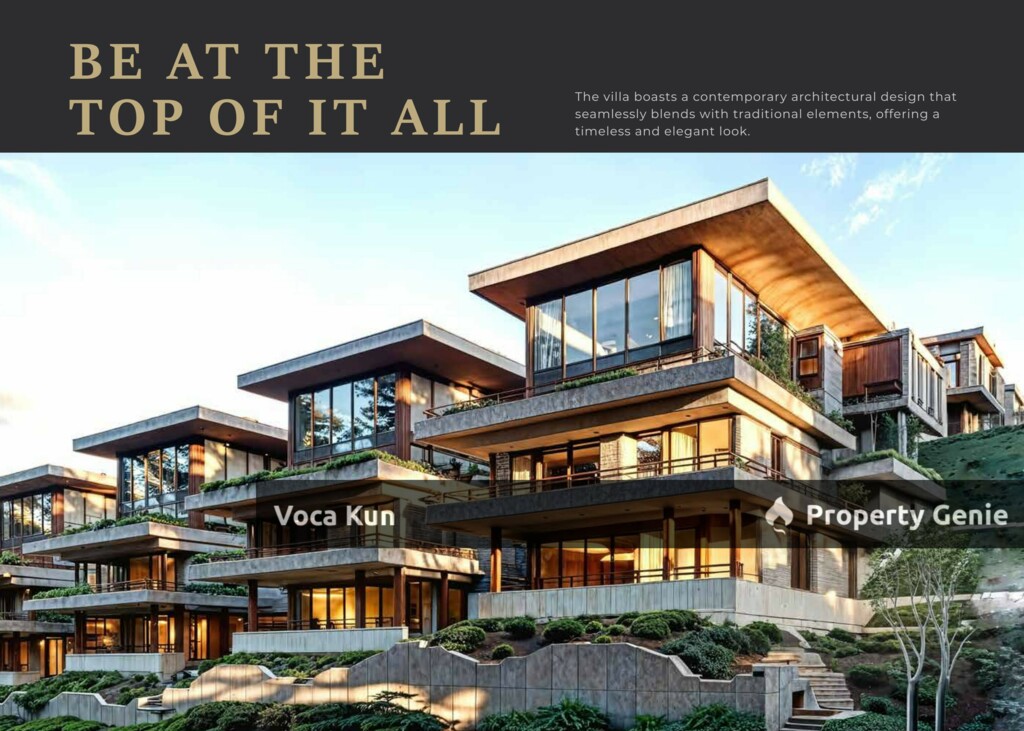 Hilltop villas Banyan Valley 18 unit Bungalow On top of Hill Khidmat Kolombong