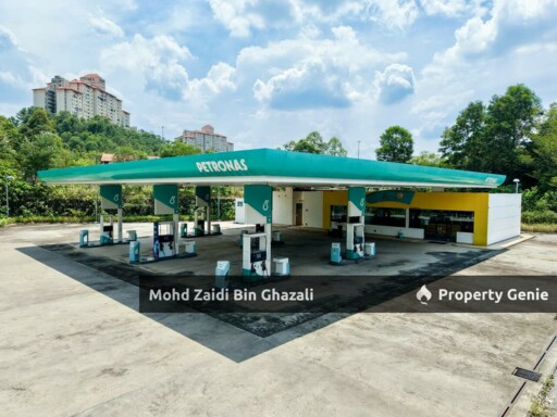 Below market prime petrol station