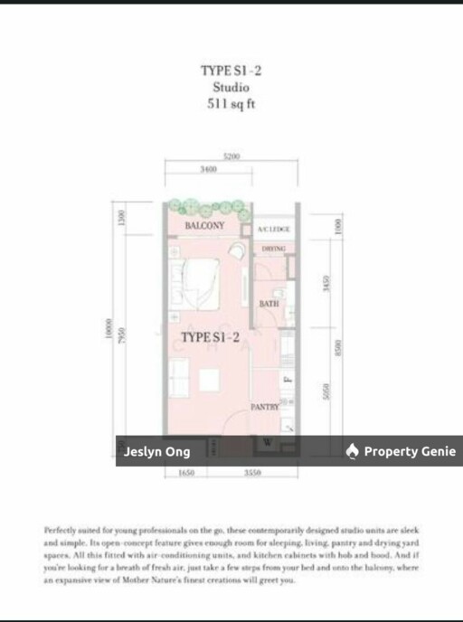 Studio Apartment @ Teega Residence for Sale