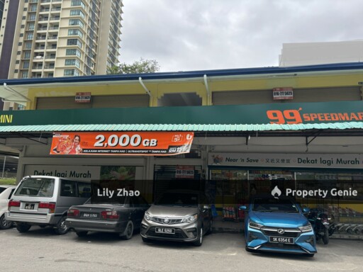 Ground Floor Shop Office Lot for Rent, Corner Lot, next to 99-Speed Mart, Behind CKS Hypermarket Menggatal, Kota Kinabalu.