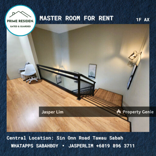 Taman Prime Residen (Gated Guarded) Masteroom For Rent