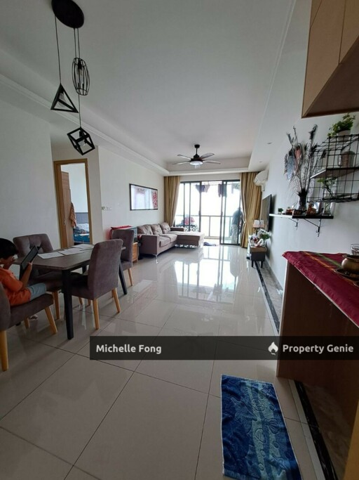Rnf Princess Cove Phase 1 @ Jb Town / 3 Bed 2 Bath / Fully Furnish / Full Seaview Unit