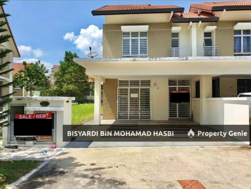 End Lot Facing Open  2 Storey Terrace Presint 14, Putrajaya.