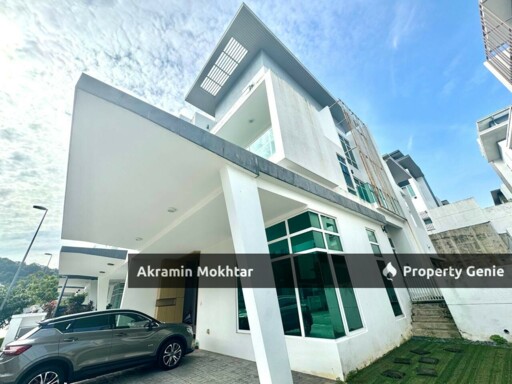 Freehold & Renovated | 3-STOREY SEMI-D CLOVER @ GARDEN RESIDENCE, CYBERJAYA.