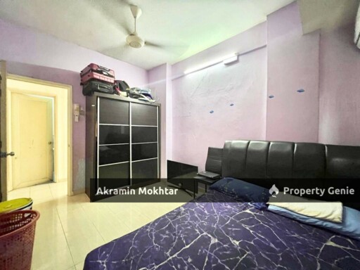 Renovated, Partially Furnished & 2 Parking | Apartment Danaumas, Seksyen 7 @ Shah Alam.