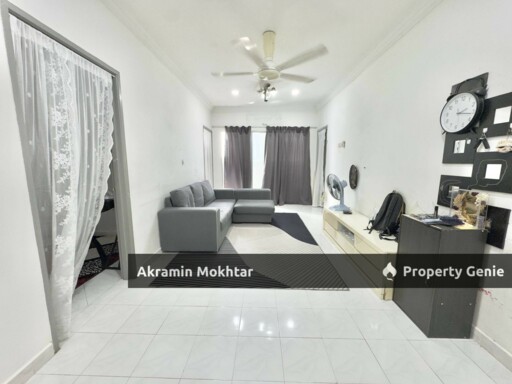 NEAR MRT STATION & 1 PARKING | PANGSAPURI PUTRA INDAH TAMAN PINGGIRAN PUTRA, SERI KEMBANGAN