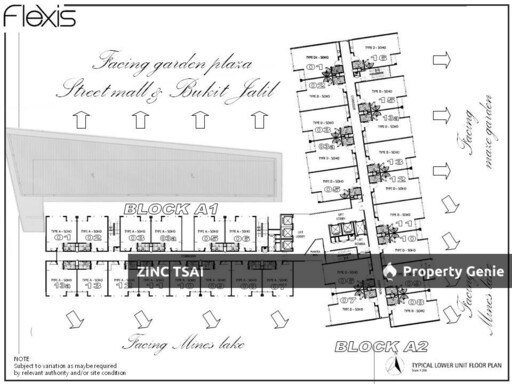 Flexis @ One South_Duplex {Save RM 87,000} 8 mins Drive to MRT Serdang Raya Utara