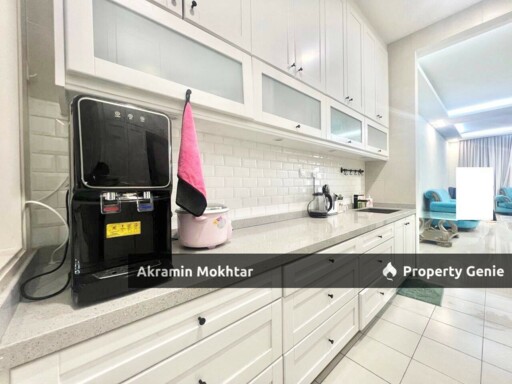 Renovated & Fully Furnished | Double Storey Super-link, Akasia Cahaya Alam @ Sek U12, Shah Alam