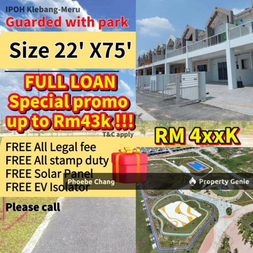 KLEMERU- DOUBLE STOREY TERRACE HOUSE