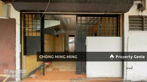 Ground Floor Shop @ Taman Rasah Jaya Seremban for Rent