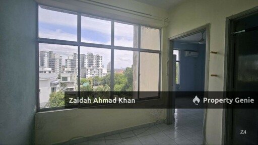 4th Floor Ria Apartment Kajang For Sale Renovated Free Aircond Kitchen Table Top Ready