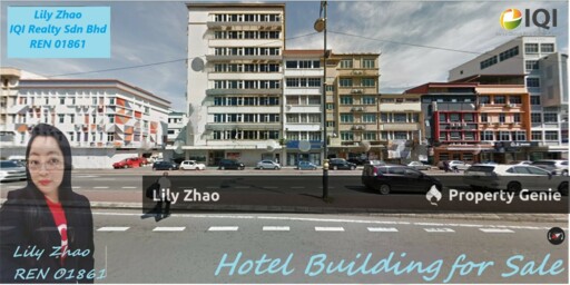 Prime 9-Storey Hotel Building for Sale, Investor Investment Tourists Attractions Spots in the Heart of Kota Kinabalu City Centre, Sabah, Malaysia